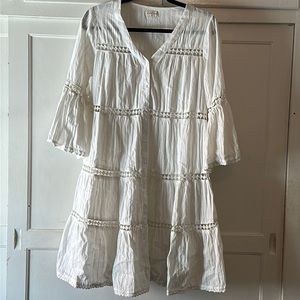 Women’s Small Lula Soul Dress cotton and unique stitching. Adorable
